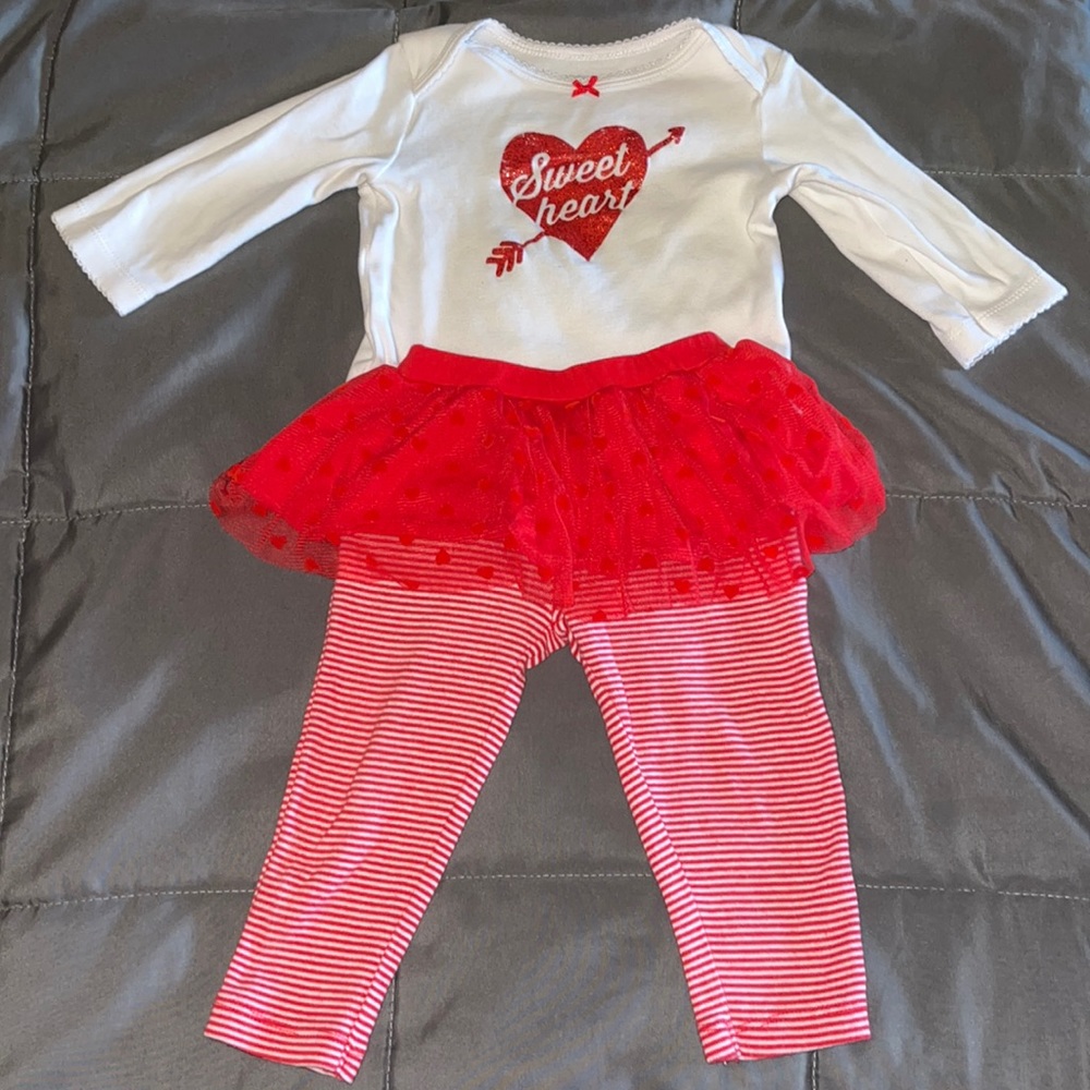 Carters 12 month Sweetheart Valentine’s Day outfit